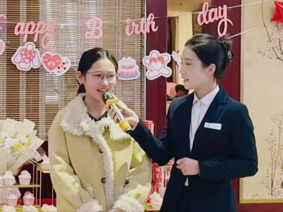 人生第一次，主持夢的初次綻放